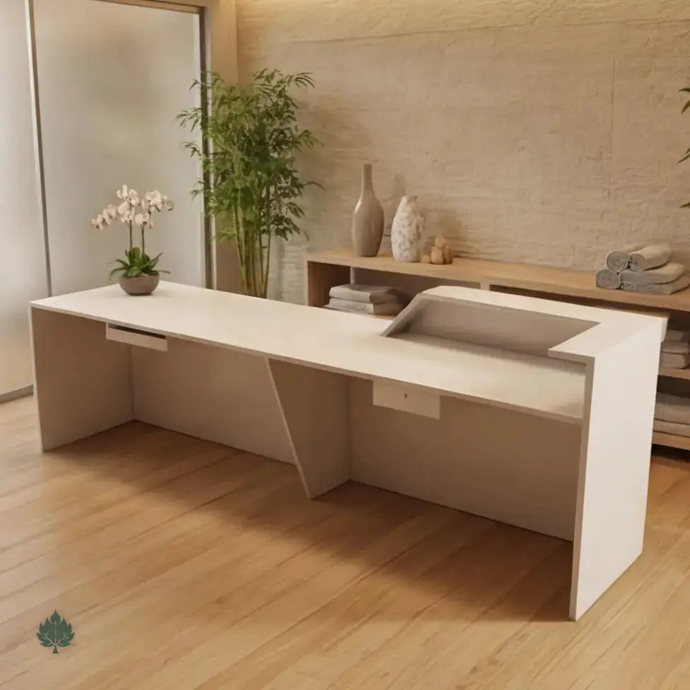 Emvere · Front Reception Desk by Arc Grove