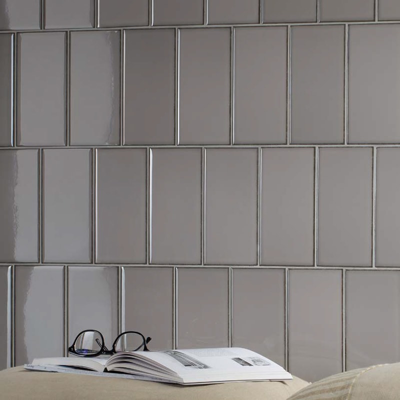 Grigio Glossy Ceramic Tiles 4x8 Ceramic Glossy 4x8 Tiles — 3