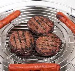 Grill Time Tailgater GTX Portable Charcoal Grill with Glass Hood Perfect for Camping Accessories by Outdoor Solar Outlet
