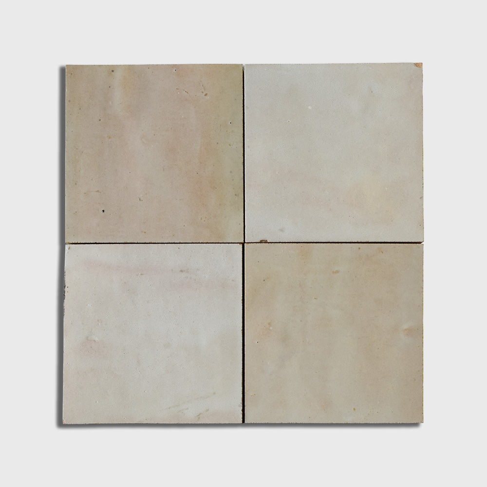 Gris Beige Glossy Zellige Tiles 4x4 Zellige Glossy 4x4 Tiles