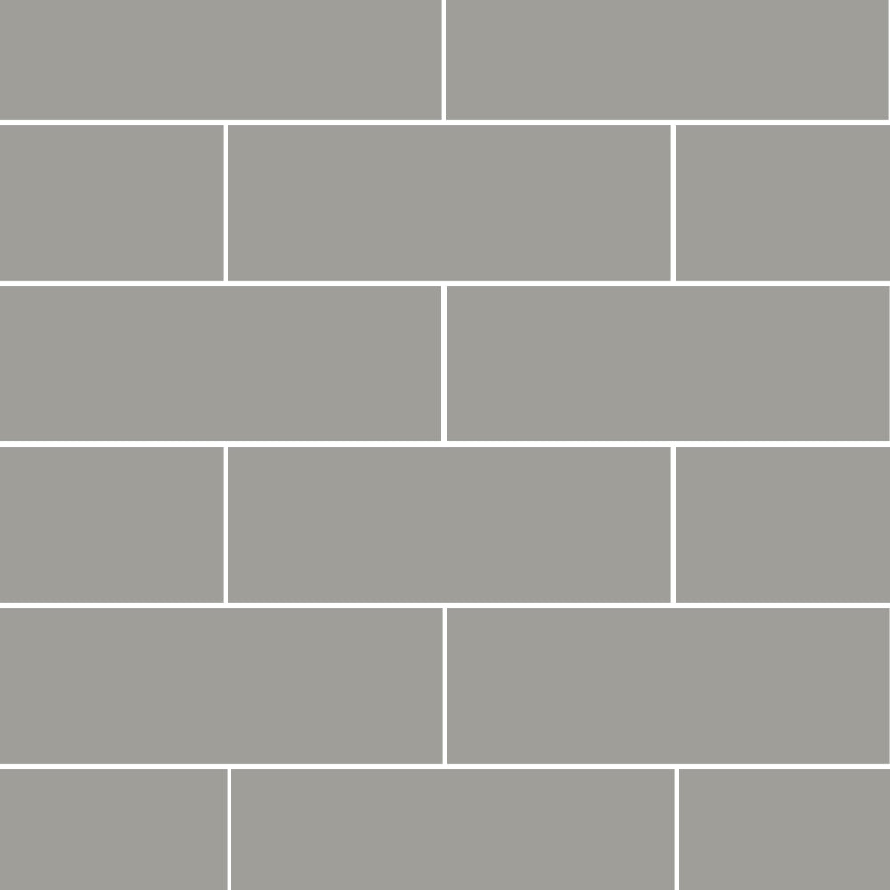 Gris Fonce Glossy Subway Ceramic Tiles 4x12 Ceramic Glossy 4x12 Tiles