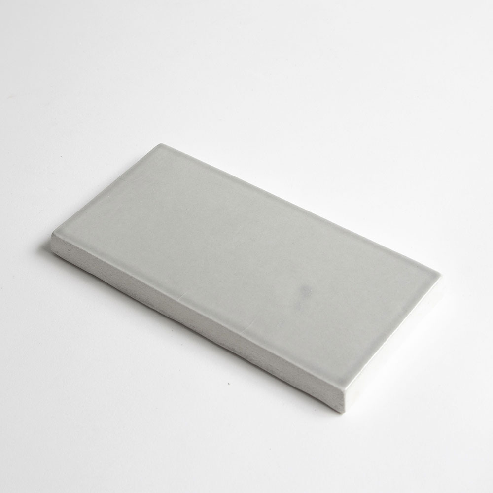 Gris Glossy Subway Ceramic Tiles 3x6 Ceramic Glossy 6x6 Tiles — 3