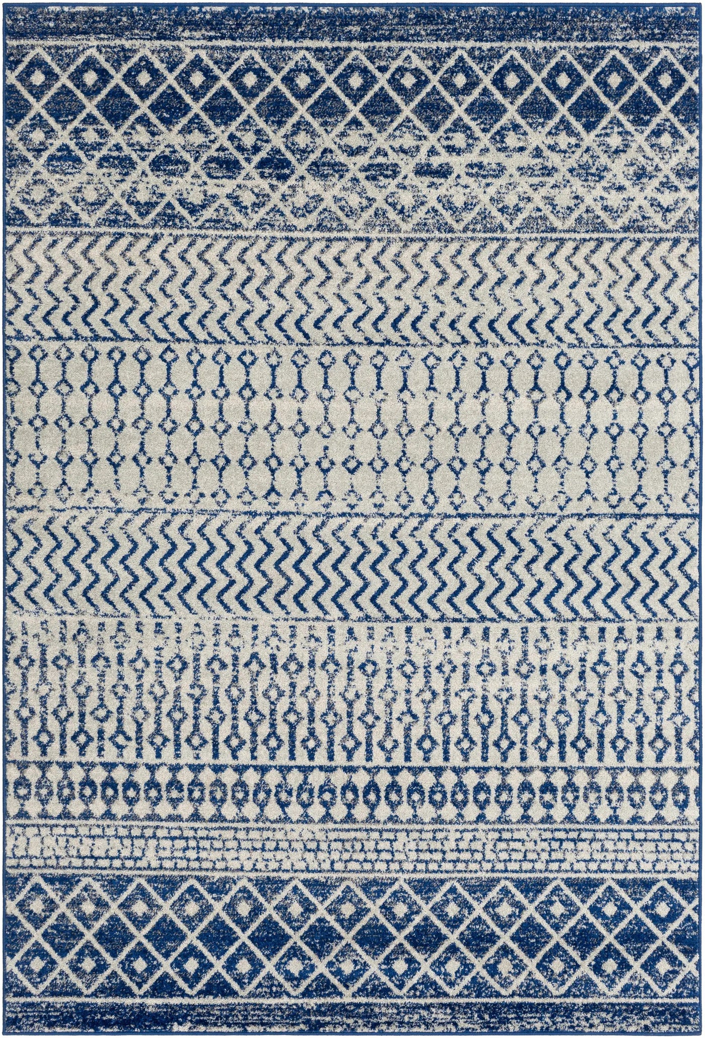Constantin Blue Area Rug - Clearance by Boutique Rugs