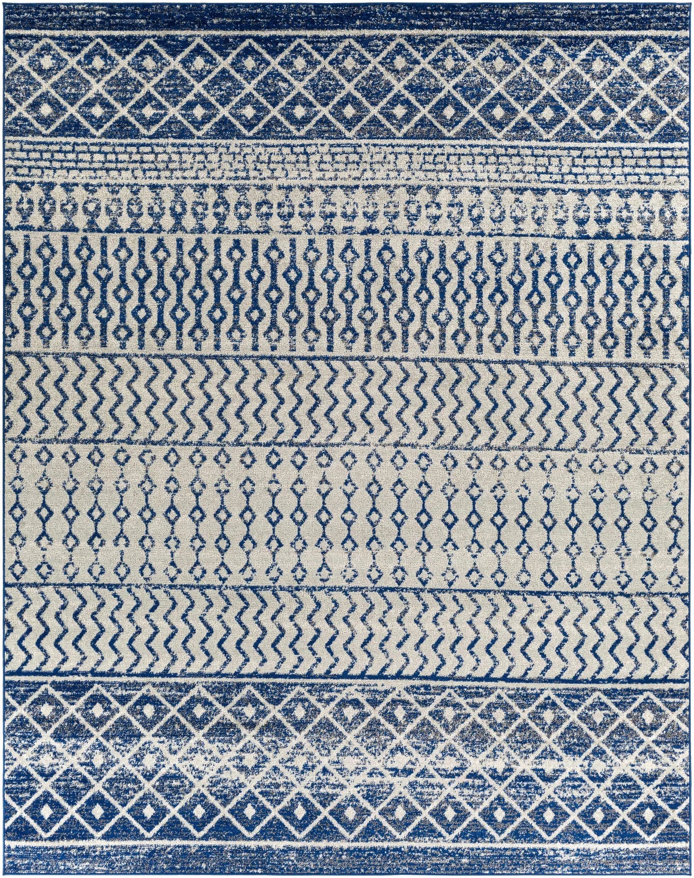 Constantin Blue Area Rug - Clearance by Boutique Rugs