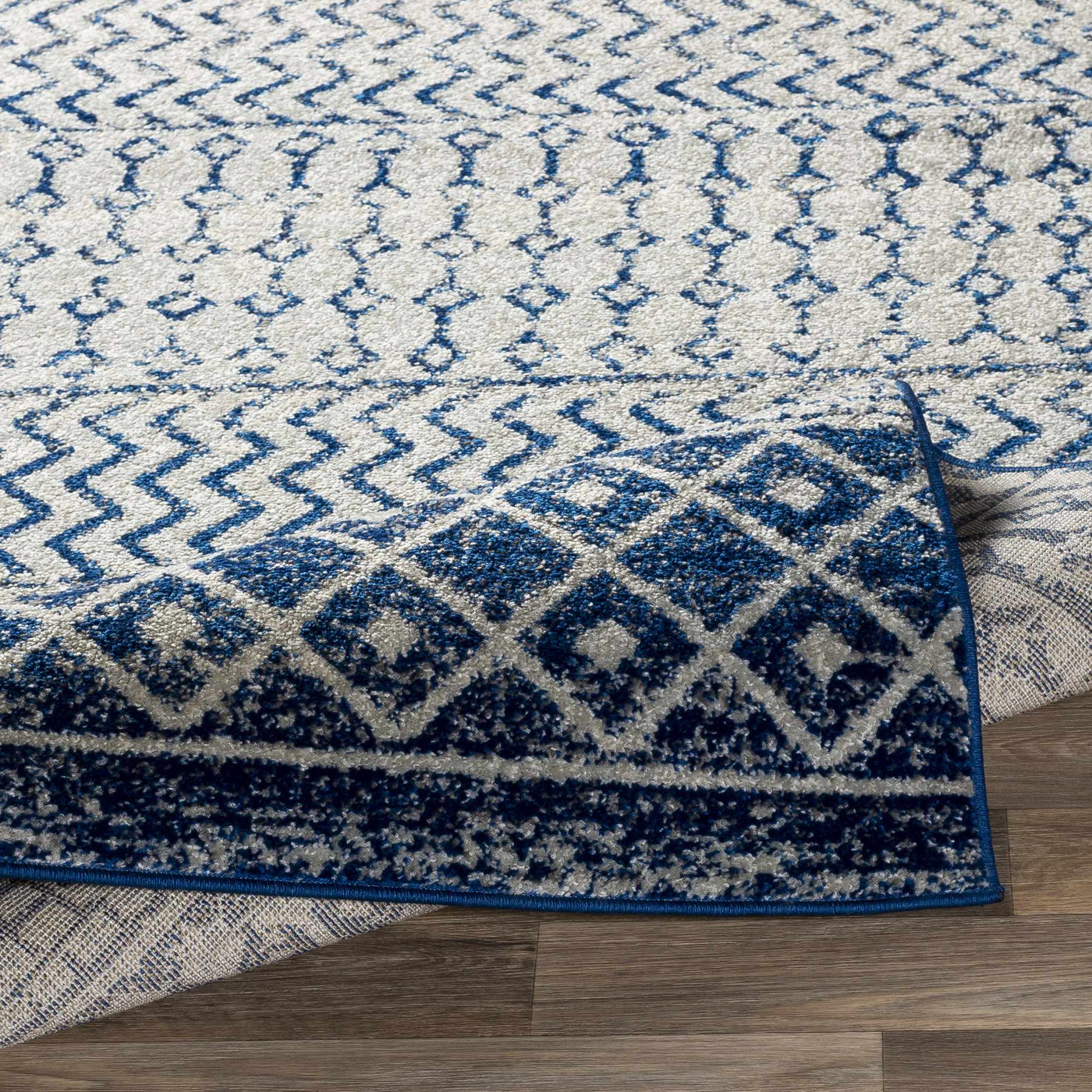 Constantin Blue Area Rug - Clearance by Boutique Rugs