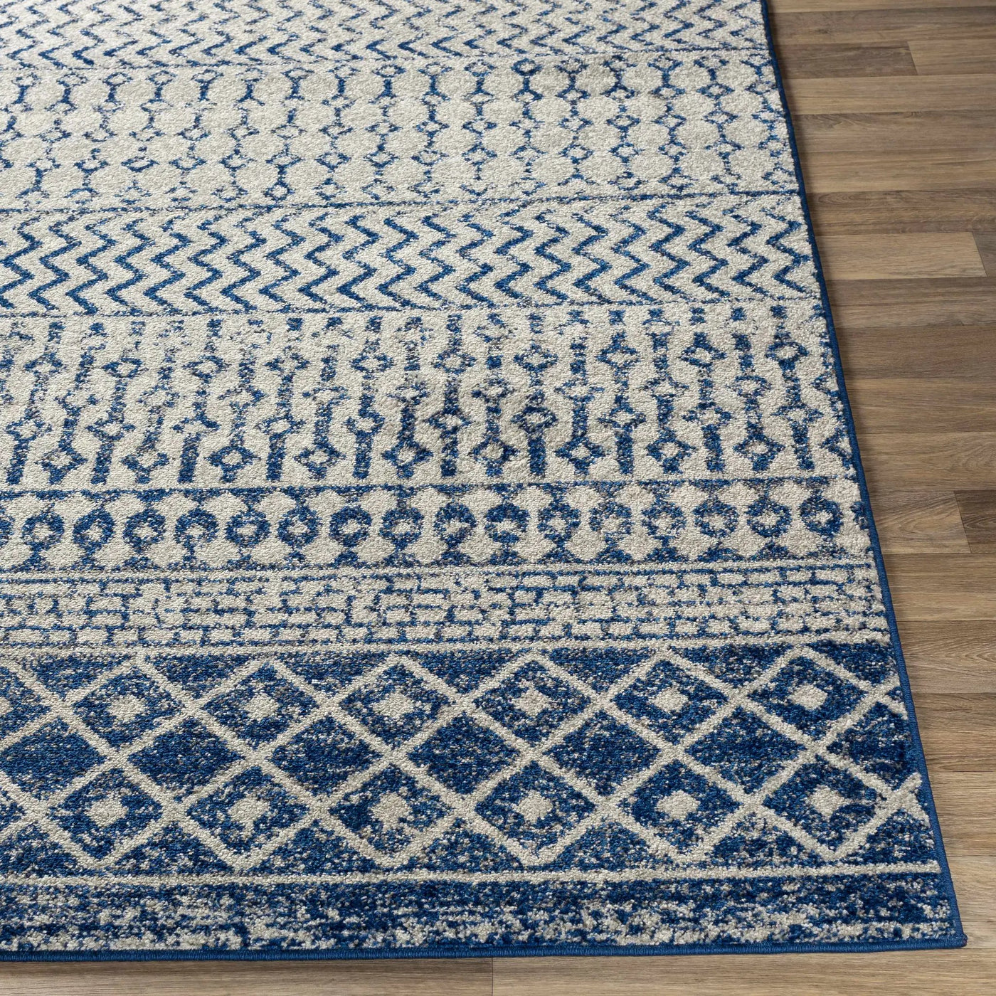 Constantin Blue Area Rug - Clearance by Boutique Rugs