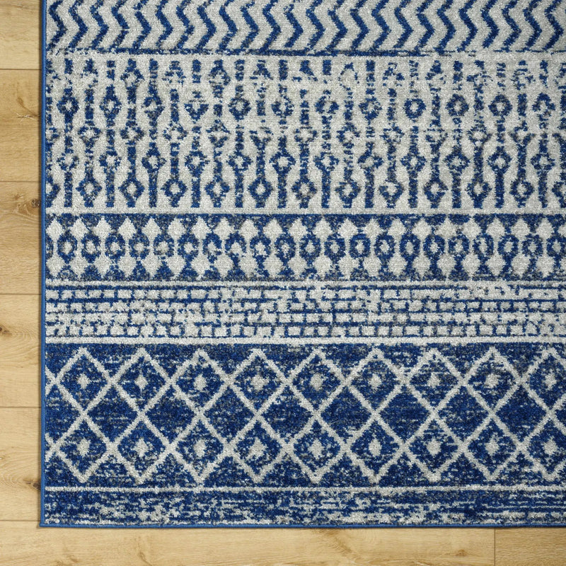 Constantin Blue Area Rug - Clearance by Boutique Rugs