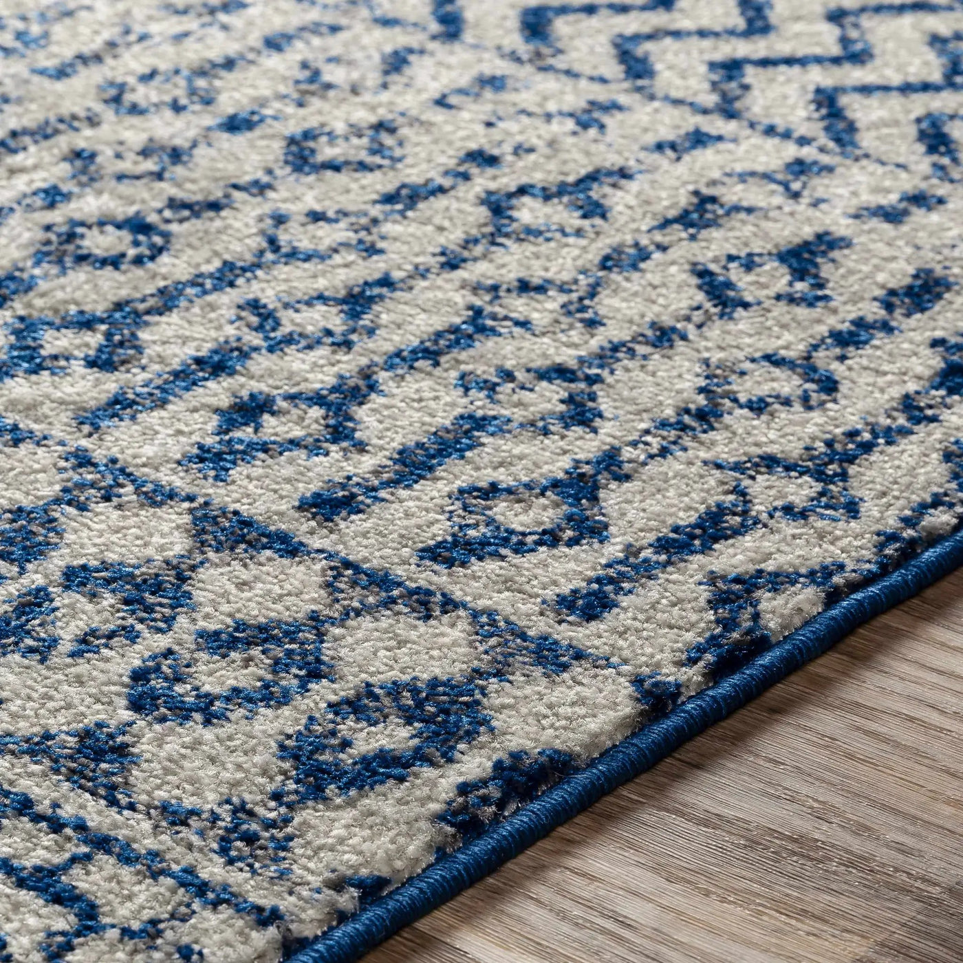 Constantin Blue Area Rug - Clearance by Boutique Rugs