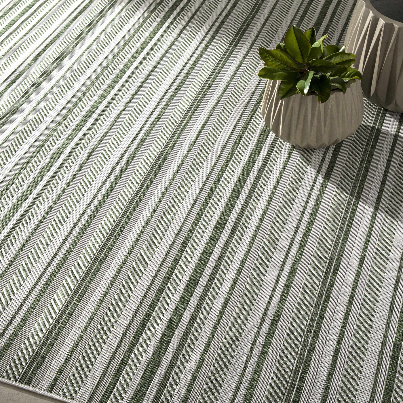 Gram Striped Nordic Outdoor Rug by Boutique Rugs