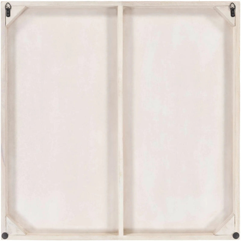 Garnet White Mosaic Starburst Wall Art - Clearance by Boutique Rugs