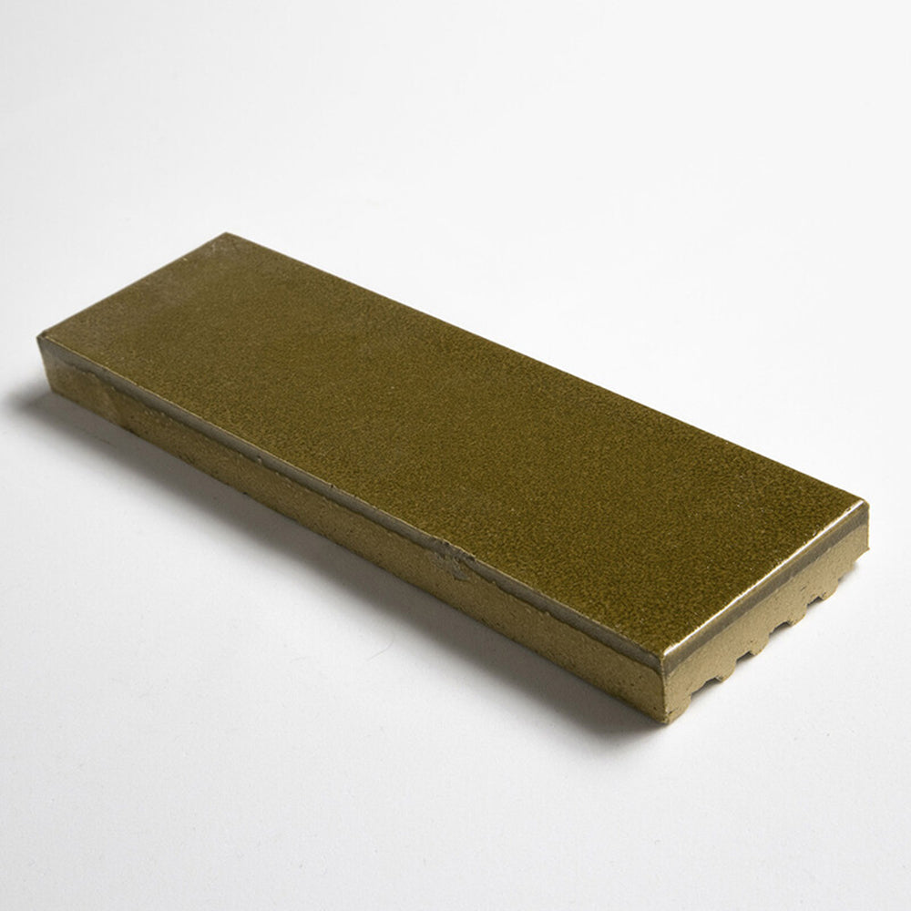 Grove Leather Subway Glazed Terracotta Tiles 2 1/4x7 9/16 Glazed Terracotta Leather 2x8 Tiles — 1
