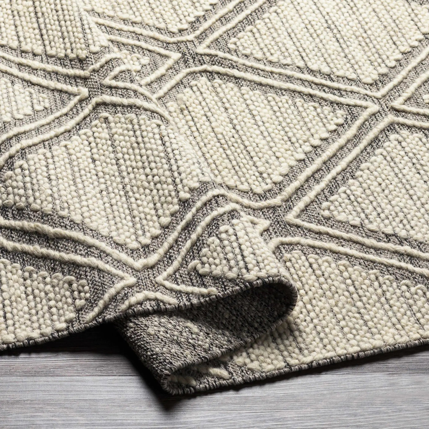 Grasston Cotton&Wool Area Rug - Clearance by Boutique Rugs
