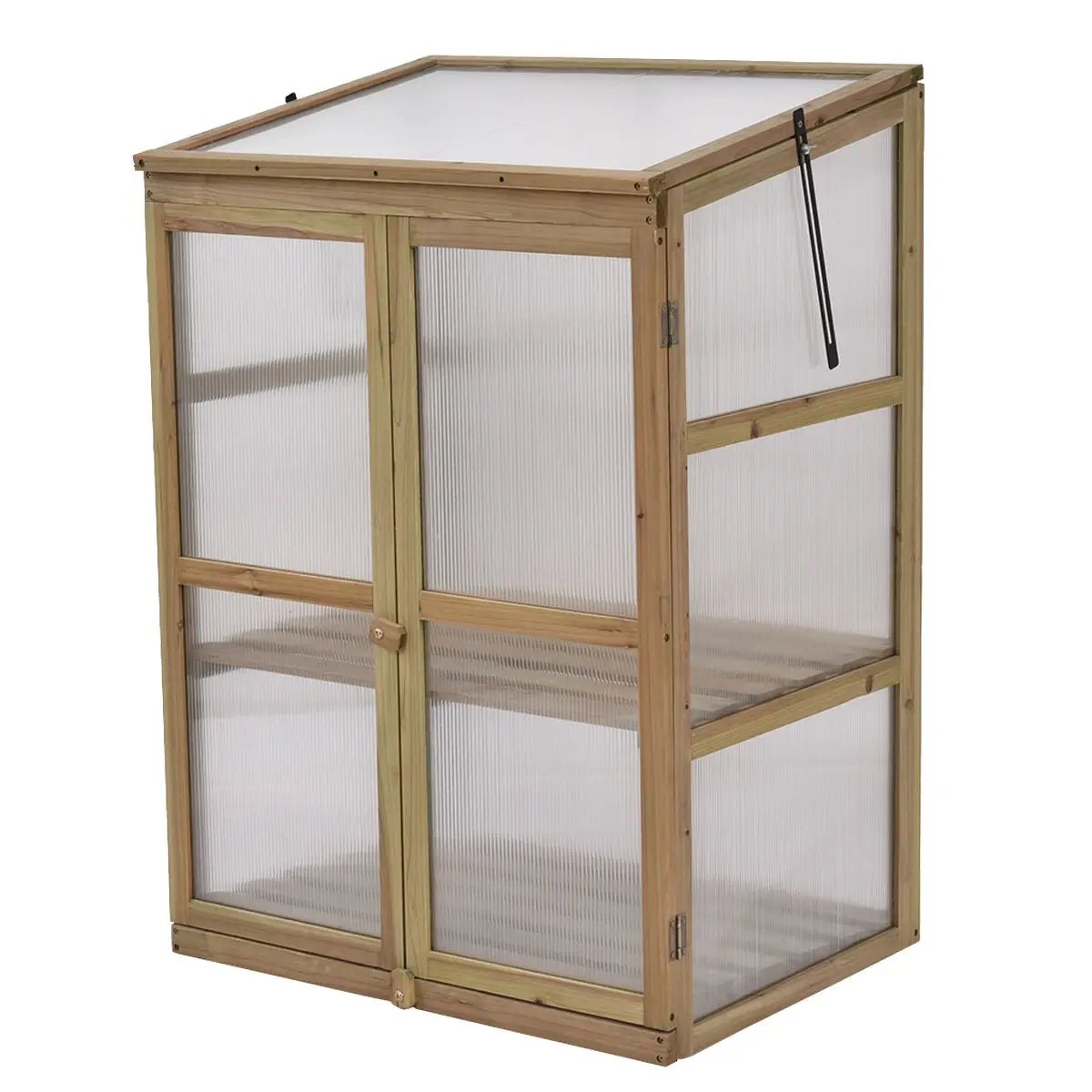 30 x 22 x 43 Inch Garden Portable Wooden Greenhouse by DirectDeals