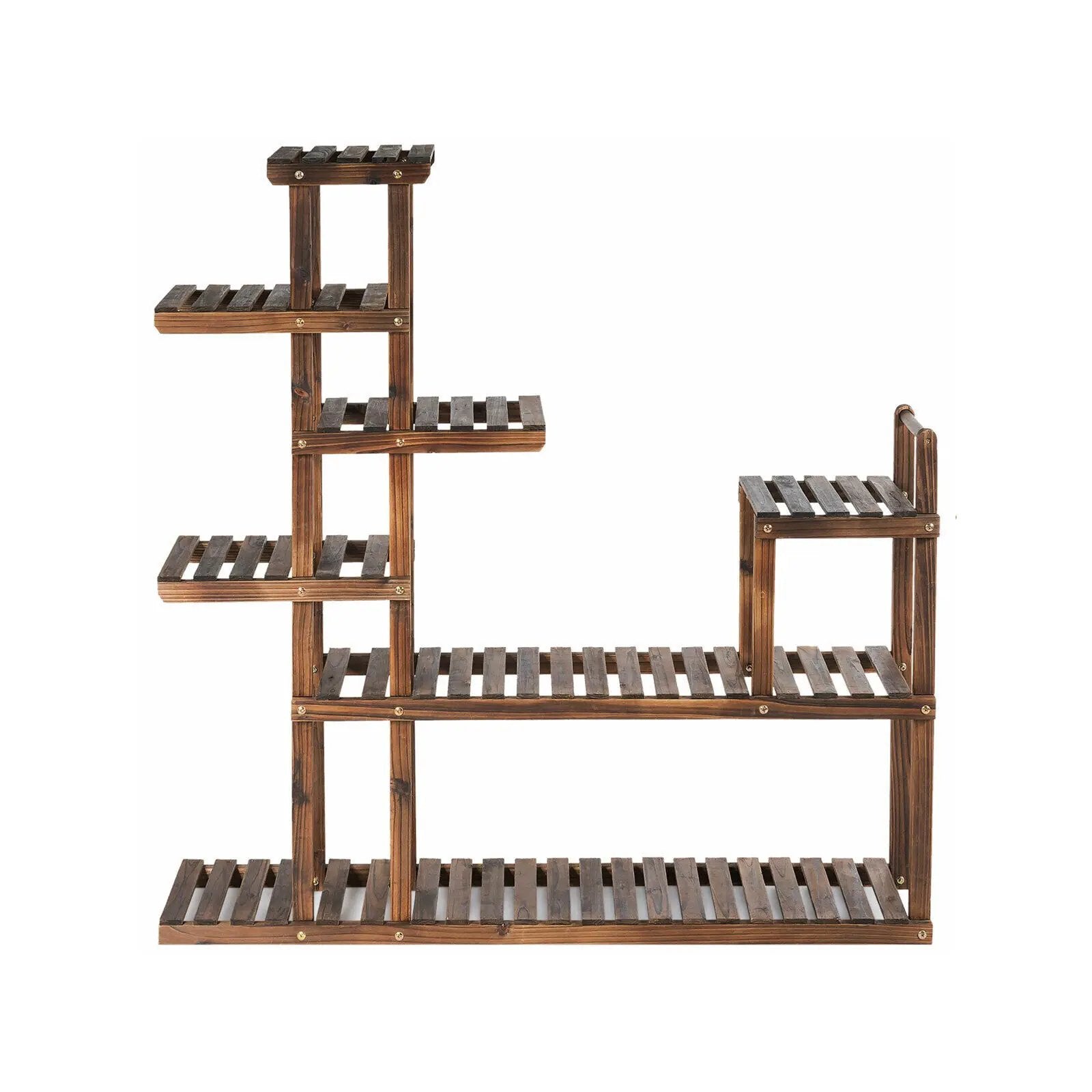 7-Tier Flower Wood Stand Plant Display Rack Storage Shelf by DirectDeals