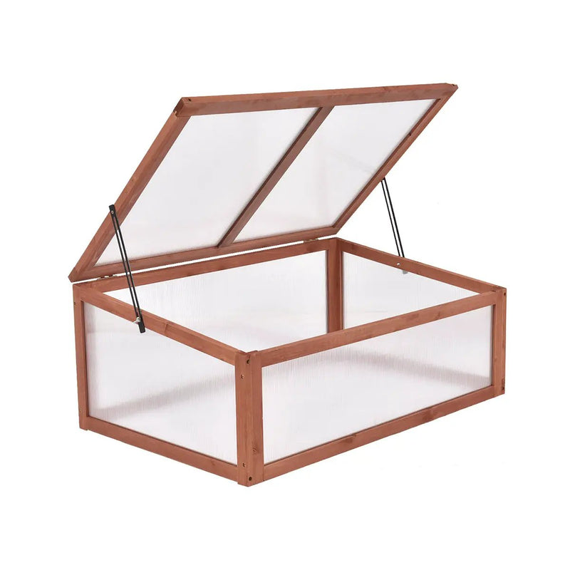 Outdoor Indoor Garden Portable Wooden Greenhouse by DirectDeals