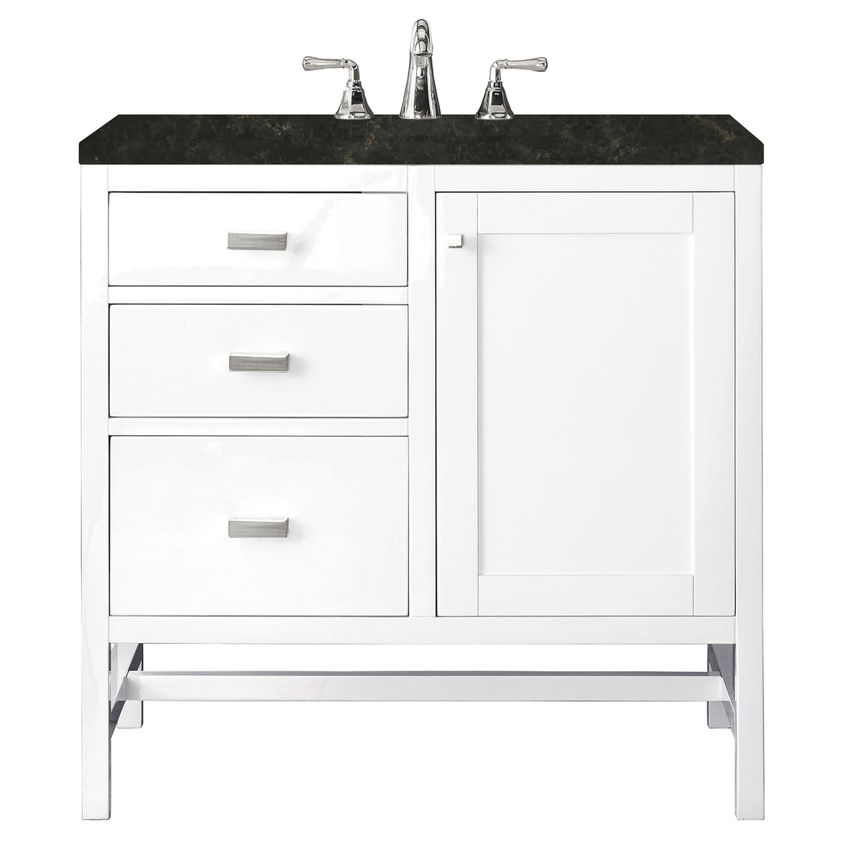 James Martin Addison 36" Single Bathroom Vanity, Glossy White, view 25