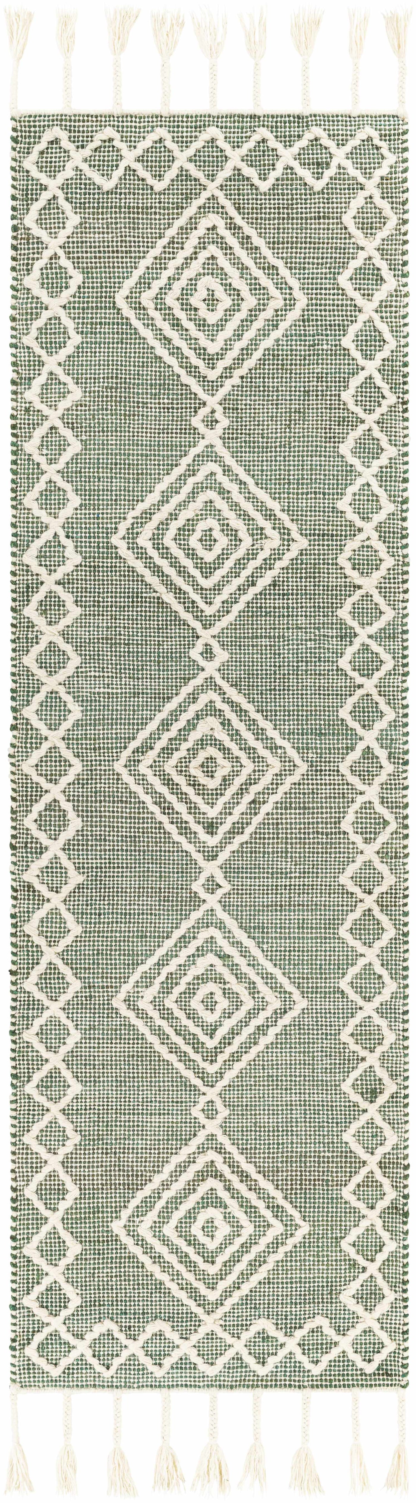 Guiuan Tasseled Jute&Wool Rug - Clearance by Boutique Rugs