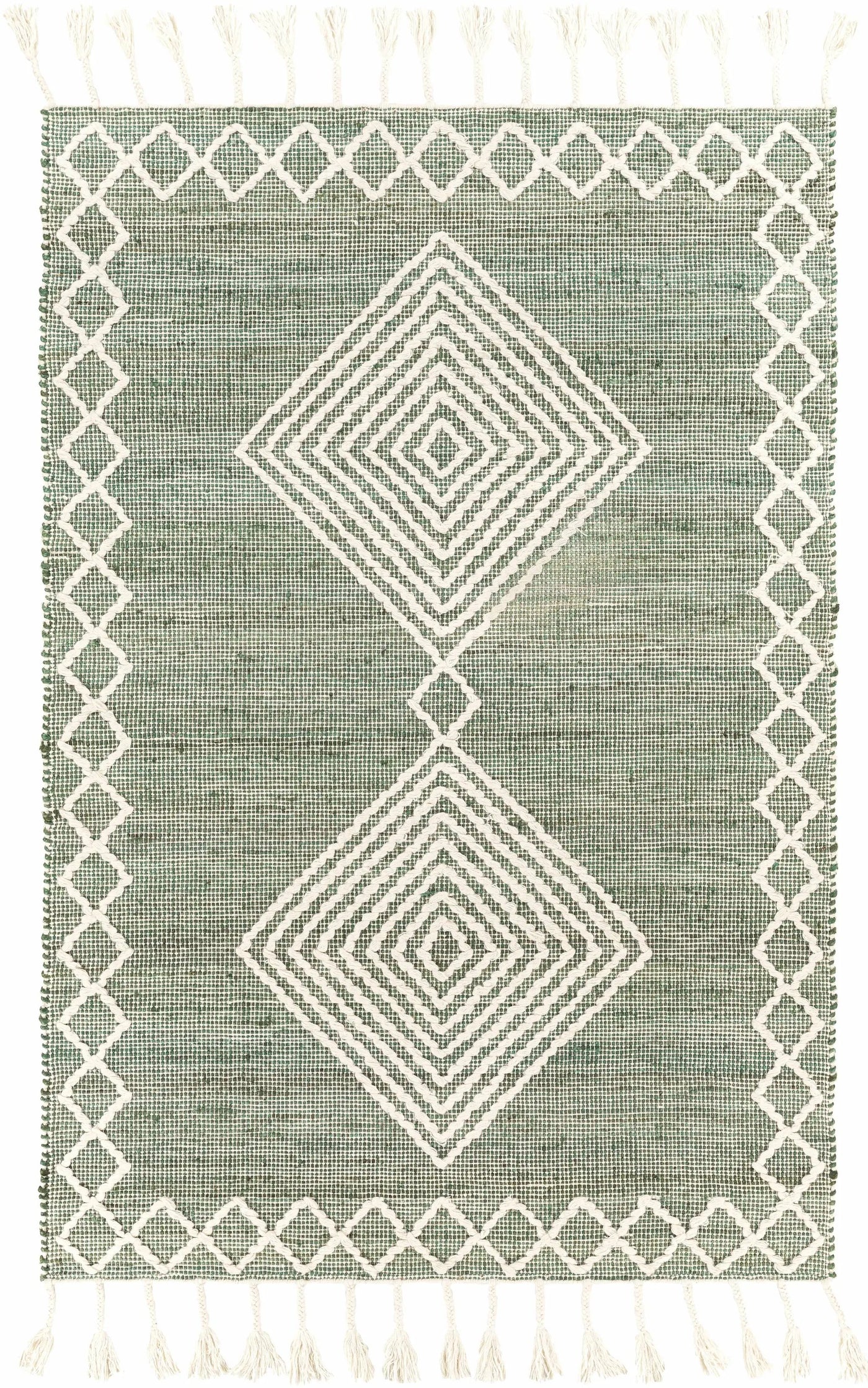 Guiuan Tasseled Jute&Wool Rug - Clearance by Boutique Rugs