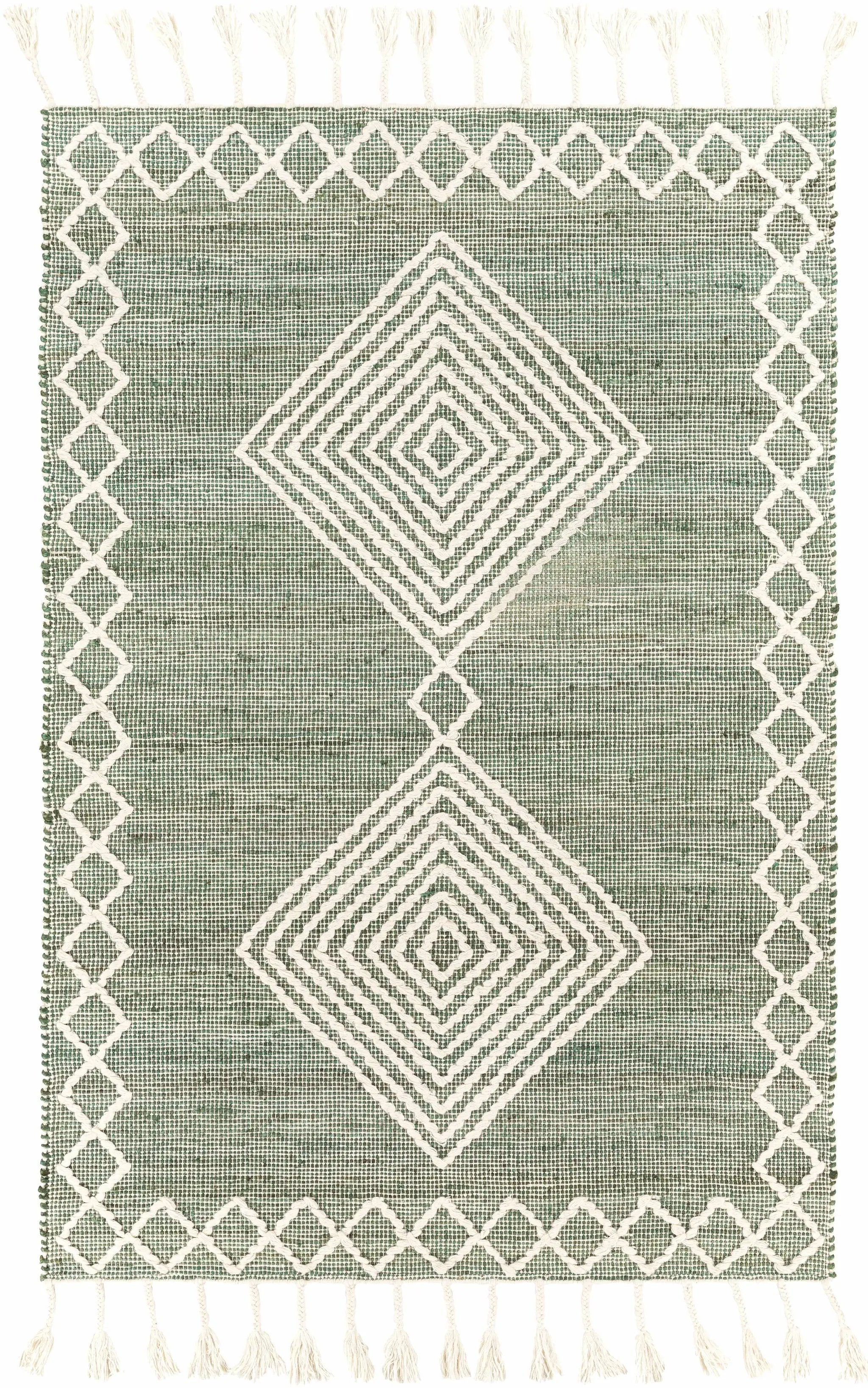 Guiuan Tasseled Jute&Wool Rug - Clearance by Boutique Rugs