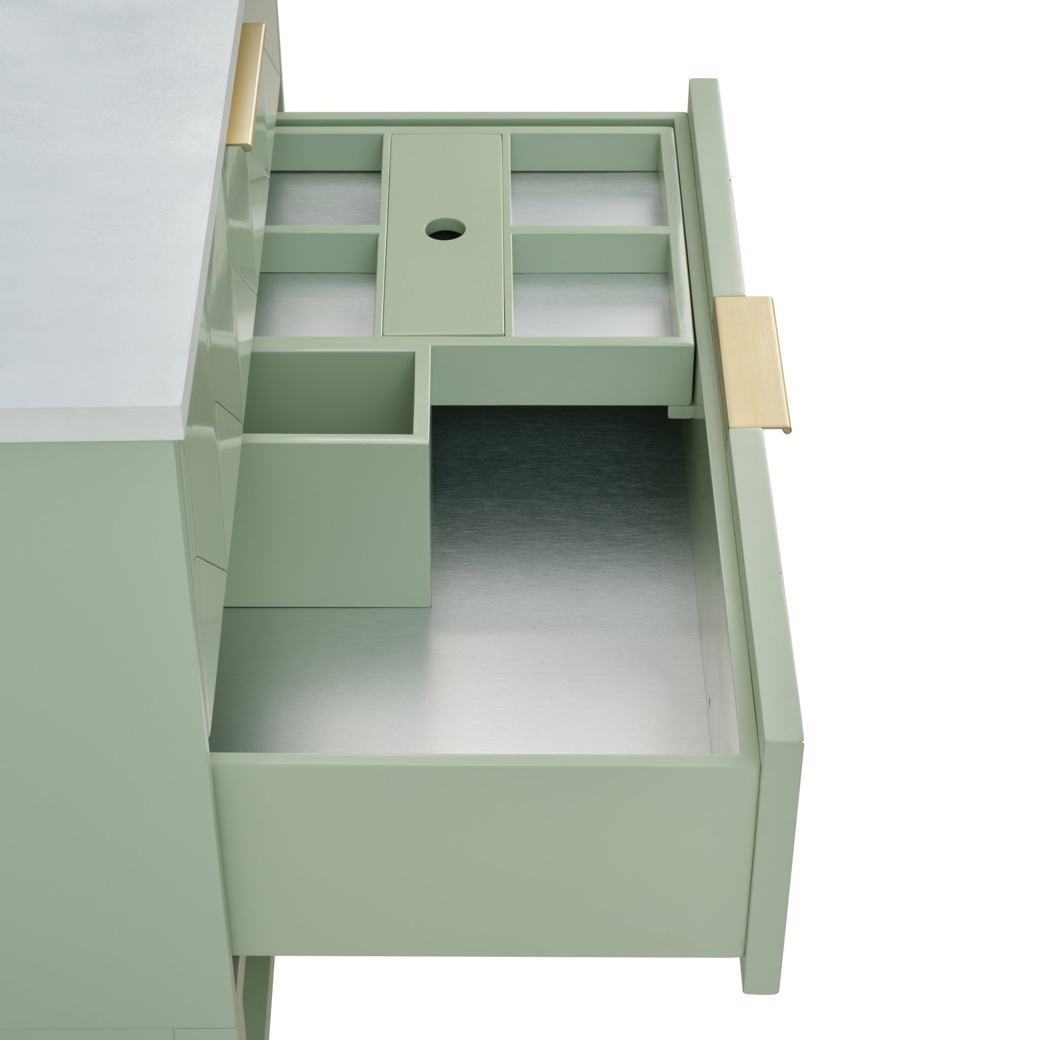 James Martin Emmeline 36" Single Bathroom Vanity, Pistachio, view 22