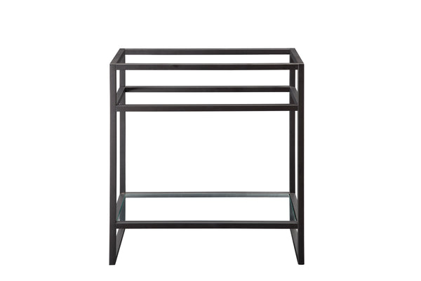 James Martin Boston 31.5" Console Base, Matte Black