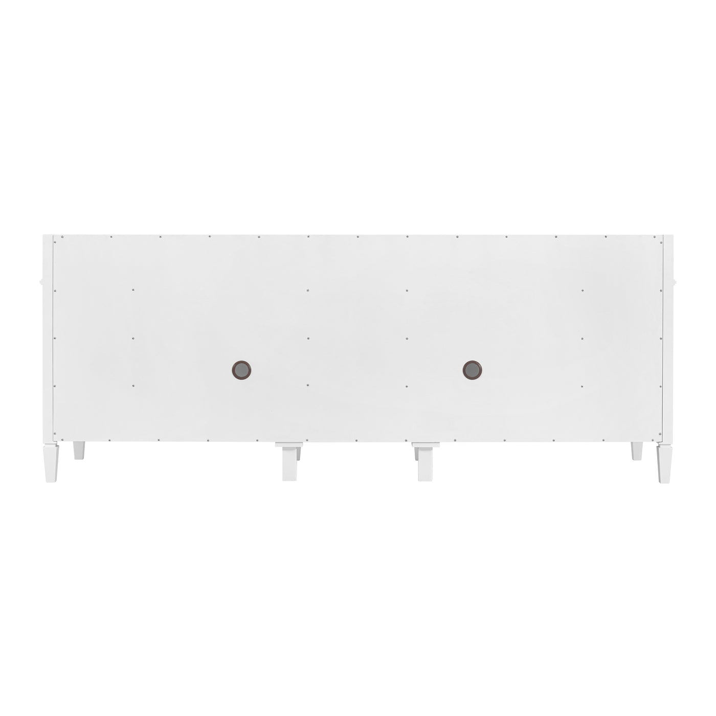 James Martin Brittany 84" Double Bathroom Vanity, Bright White by James Martin