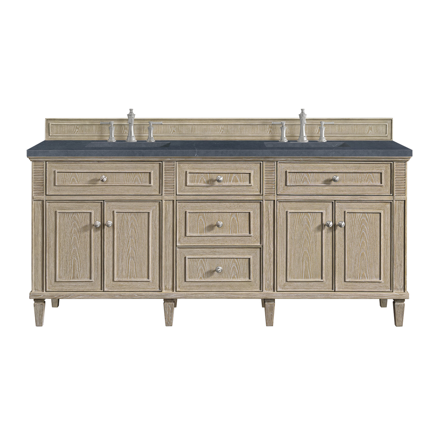 James Martin Lorelai 72" Double Bathroom Vanity, Whitewashed Oak by James Martin