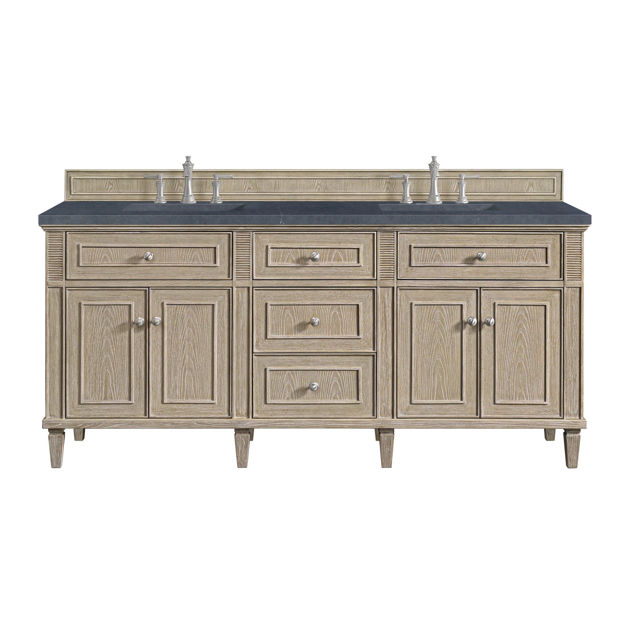 James Martin Lorelai 72" Double Bathroom Vanity, Whitewashed Oak by James Martin