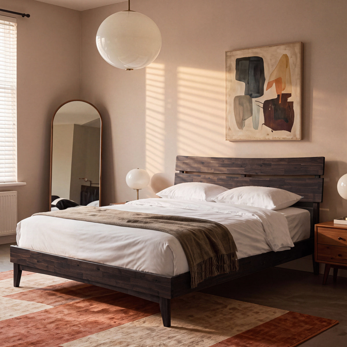 Aurora Solid Wood Bed Frame, photo 34 of 34