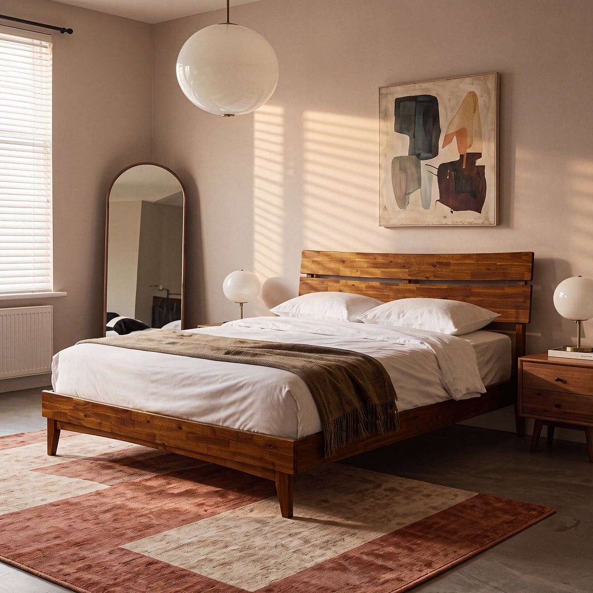 Aurora Solid Wood Bed Frame, photo 12 of 34