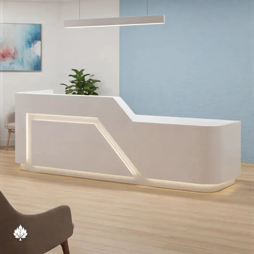Solenne · Front Reception Desk by Arc Grove
