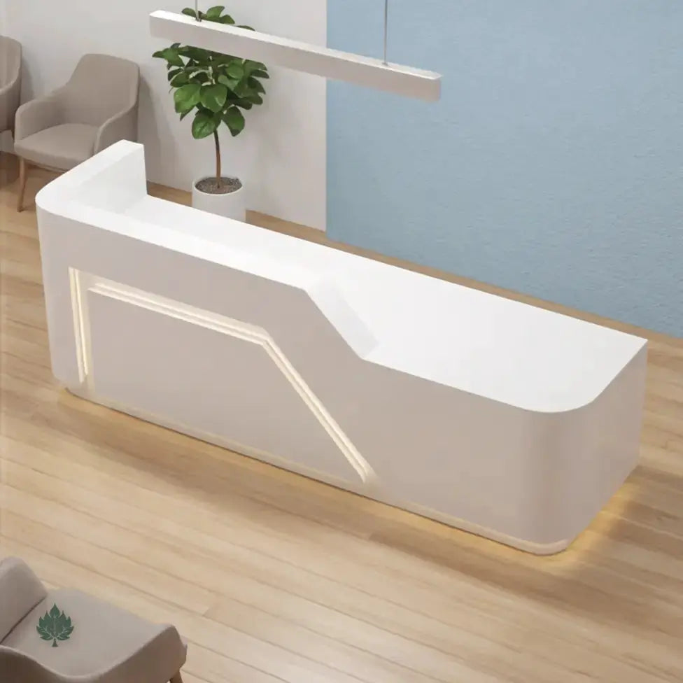 Solenne · Front Reception Desk by Arc Grove