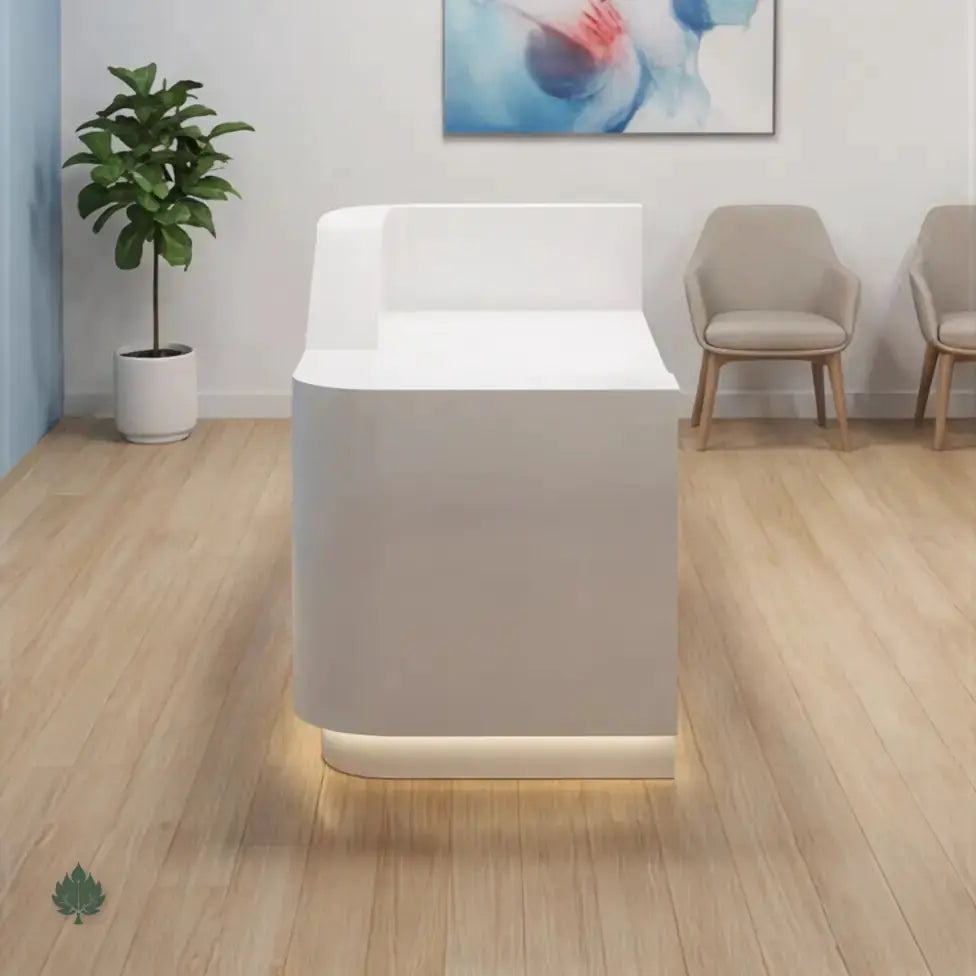 Solenne · Front Reception Desk by Arc Grove