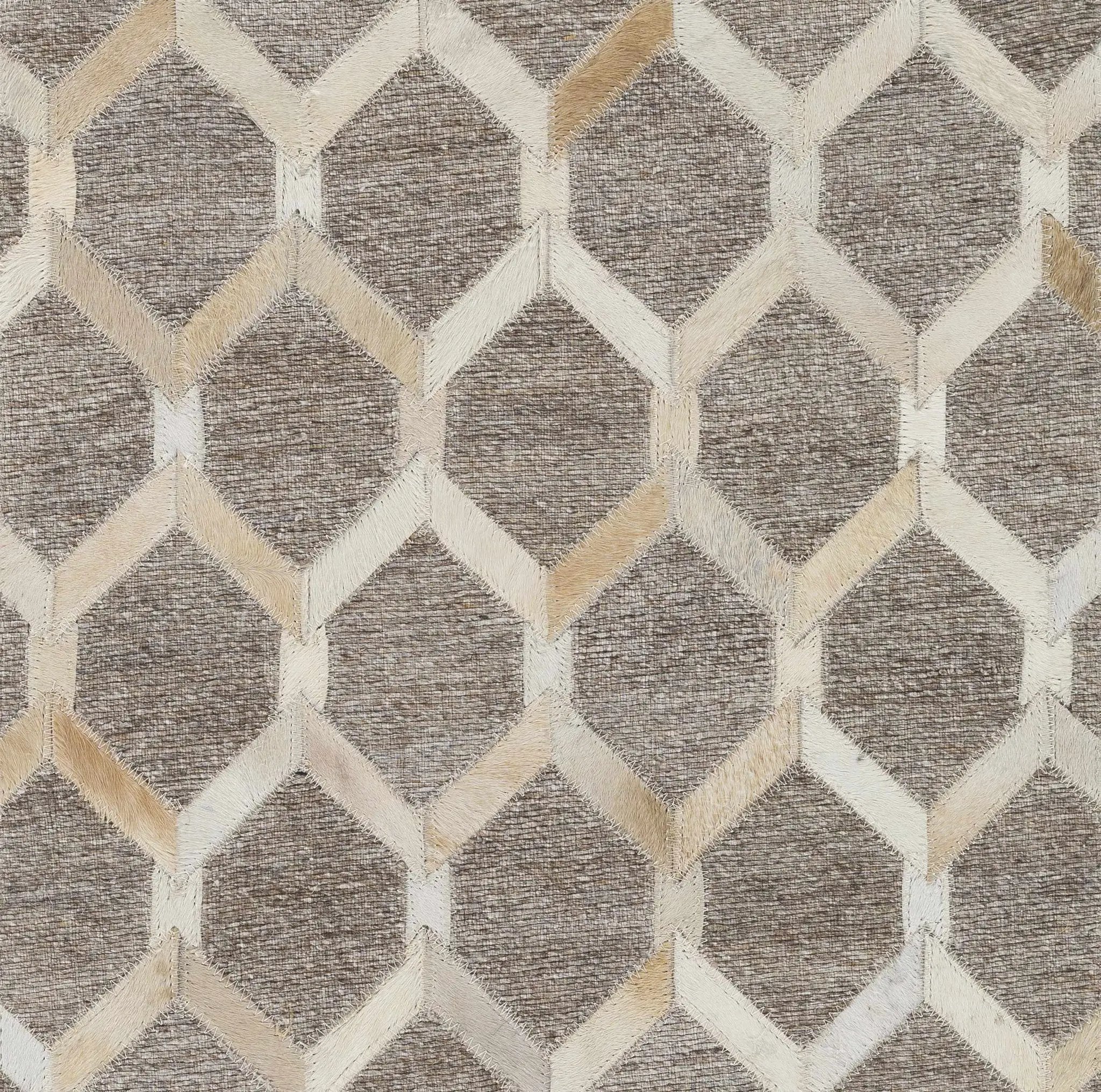 Haddix Premium Leather Rug - Clearance by Boutique Rugs
