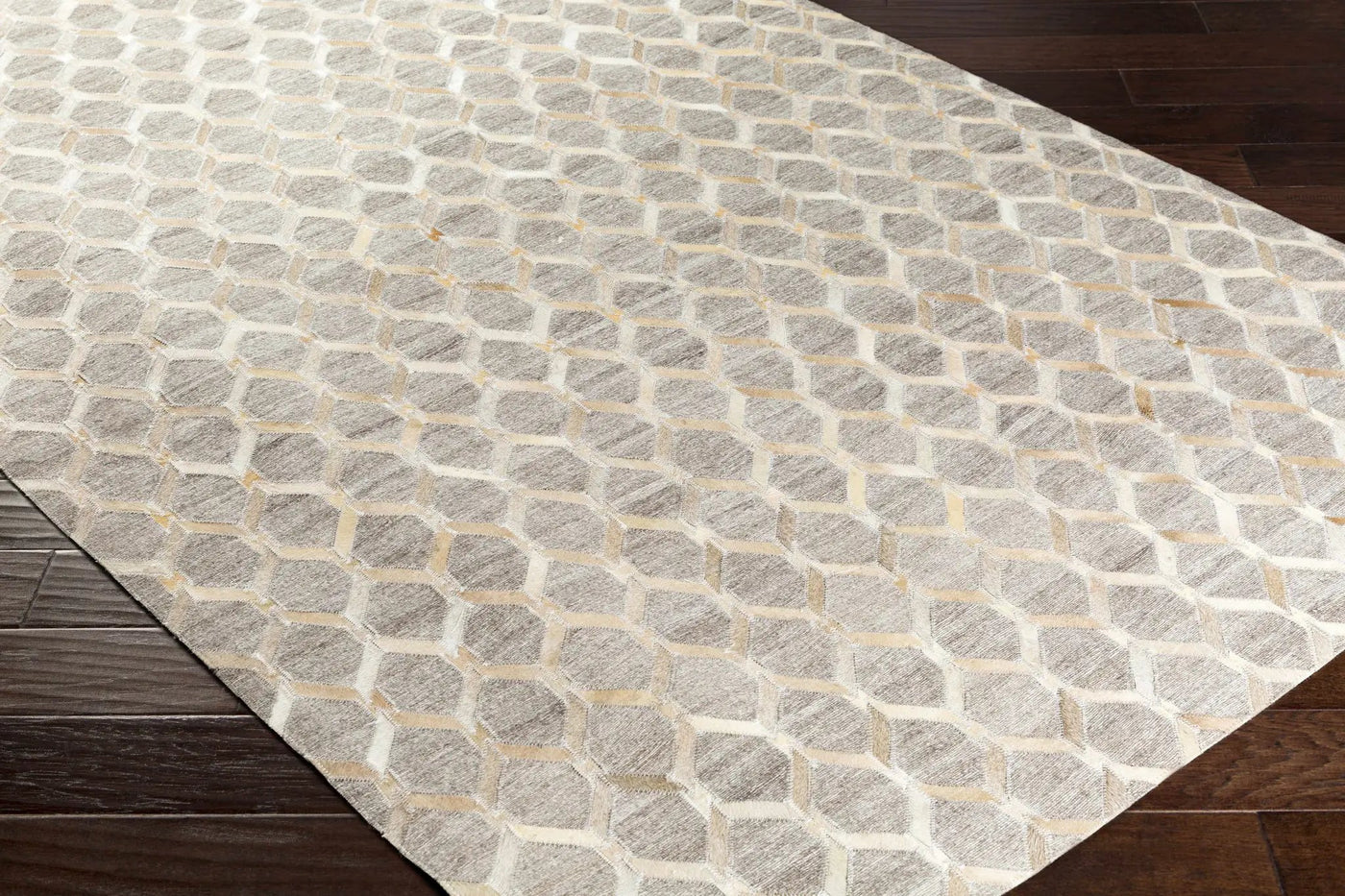 Haddix Premium Leather Rug - Clearance by Boutique Rugs