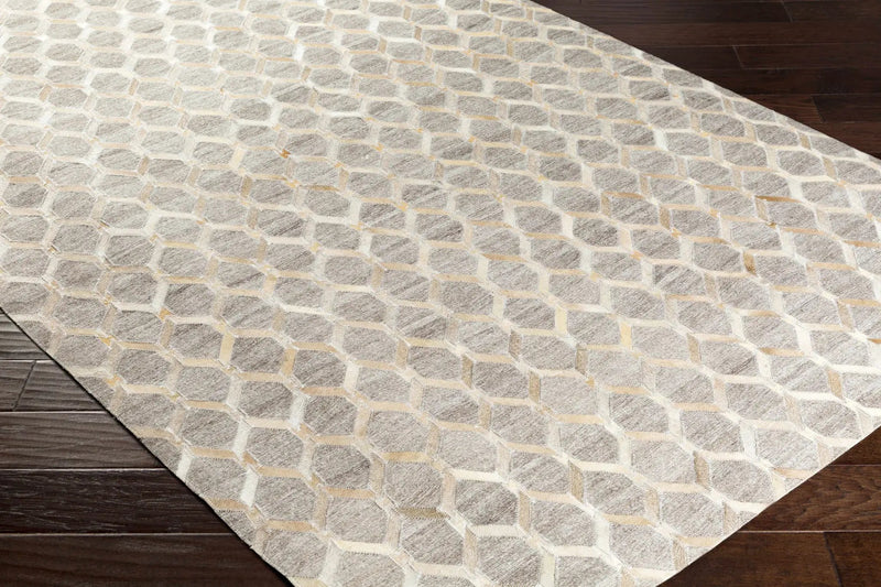 Haddix Premium Leather Rug - Clearance by Boutique Rugs
