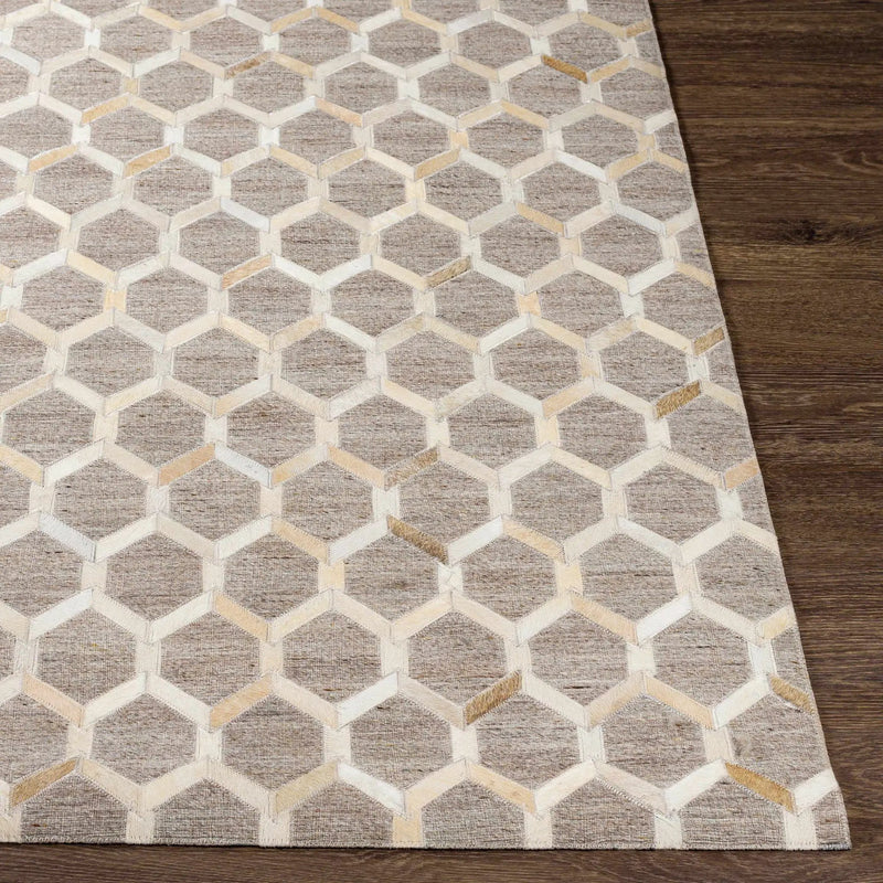 Haddix Premium Leather Rug - Clearance by Boutique Rugs