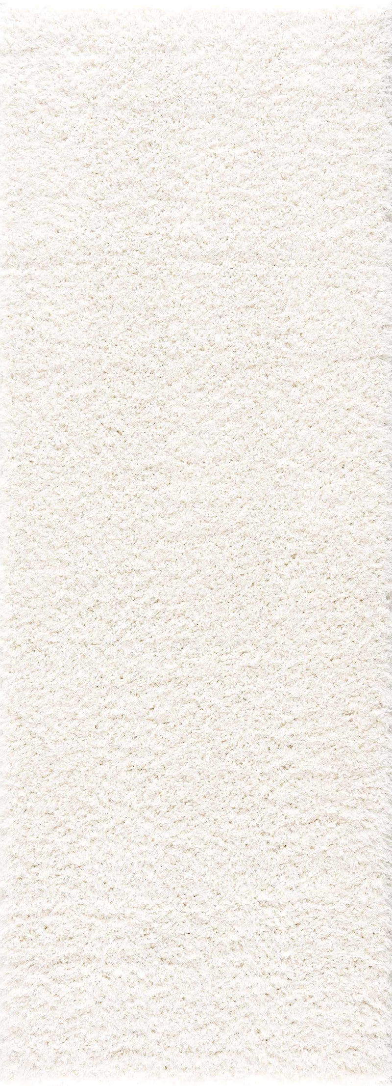 Faina Solid Cream Shag Washable Area Rug - Clearance by Boutique Rugs