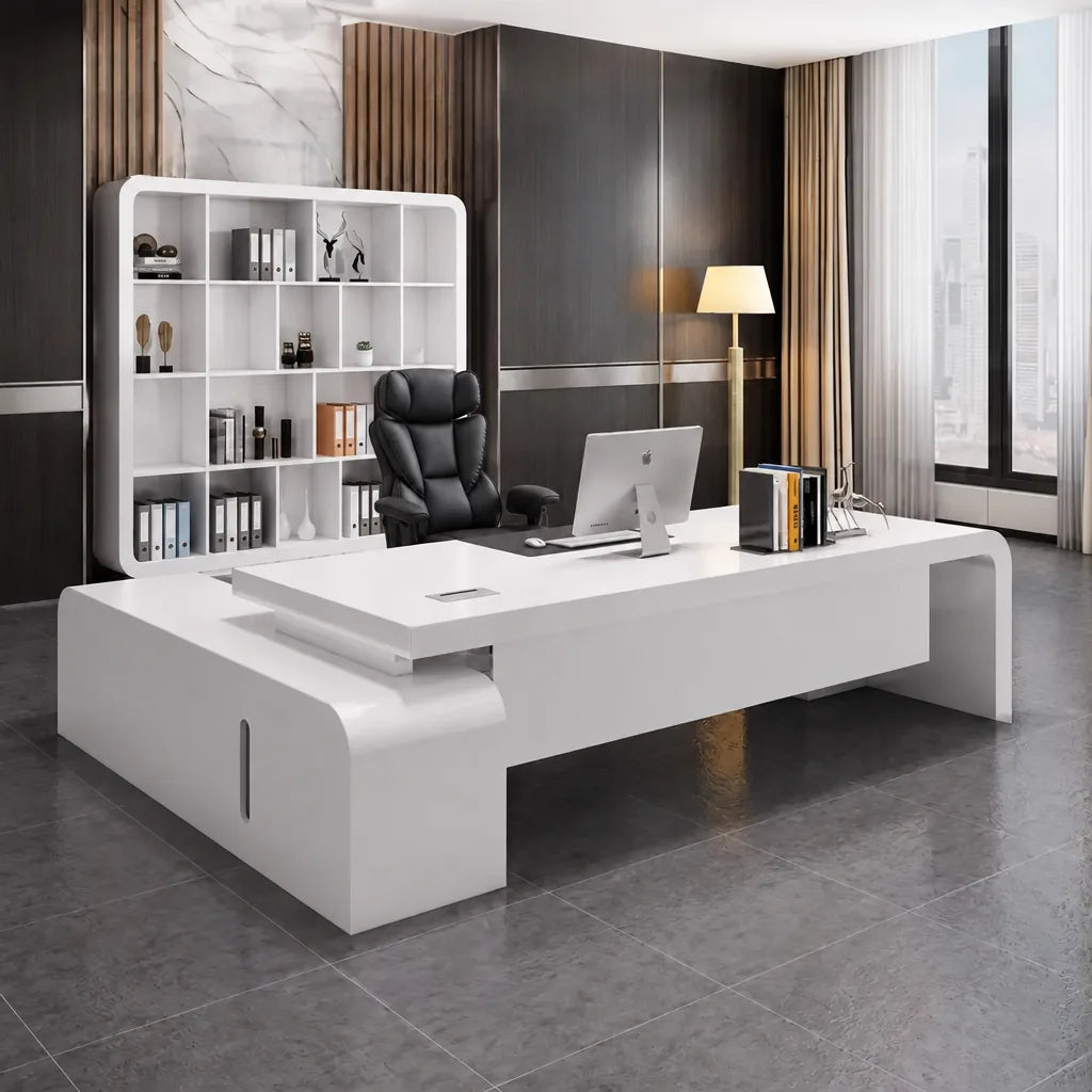 Halcyon · L-Shaped Executive Desk, photo 2 of 12