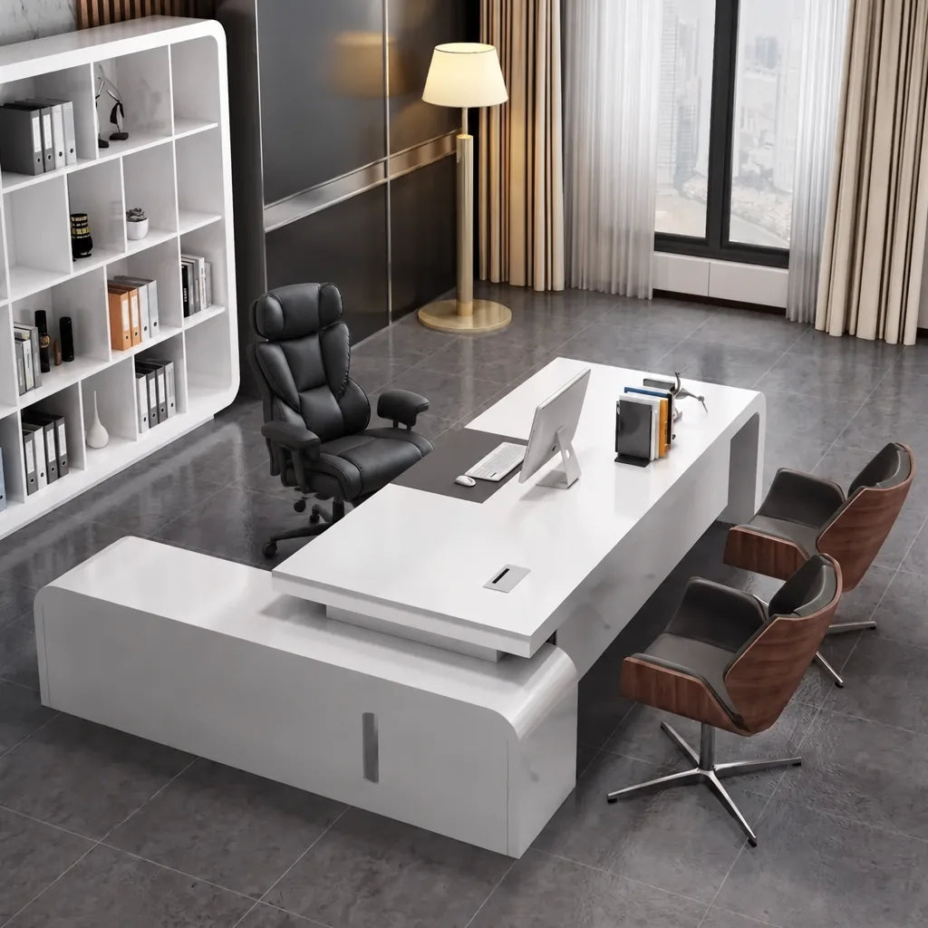Halcyon · L-Shaped Executive Desk, photo 6 of 12