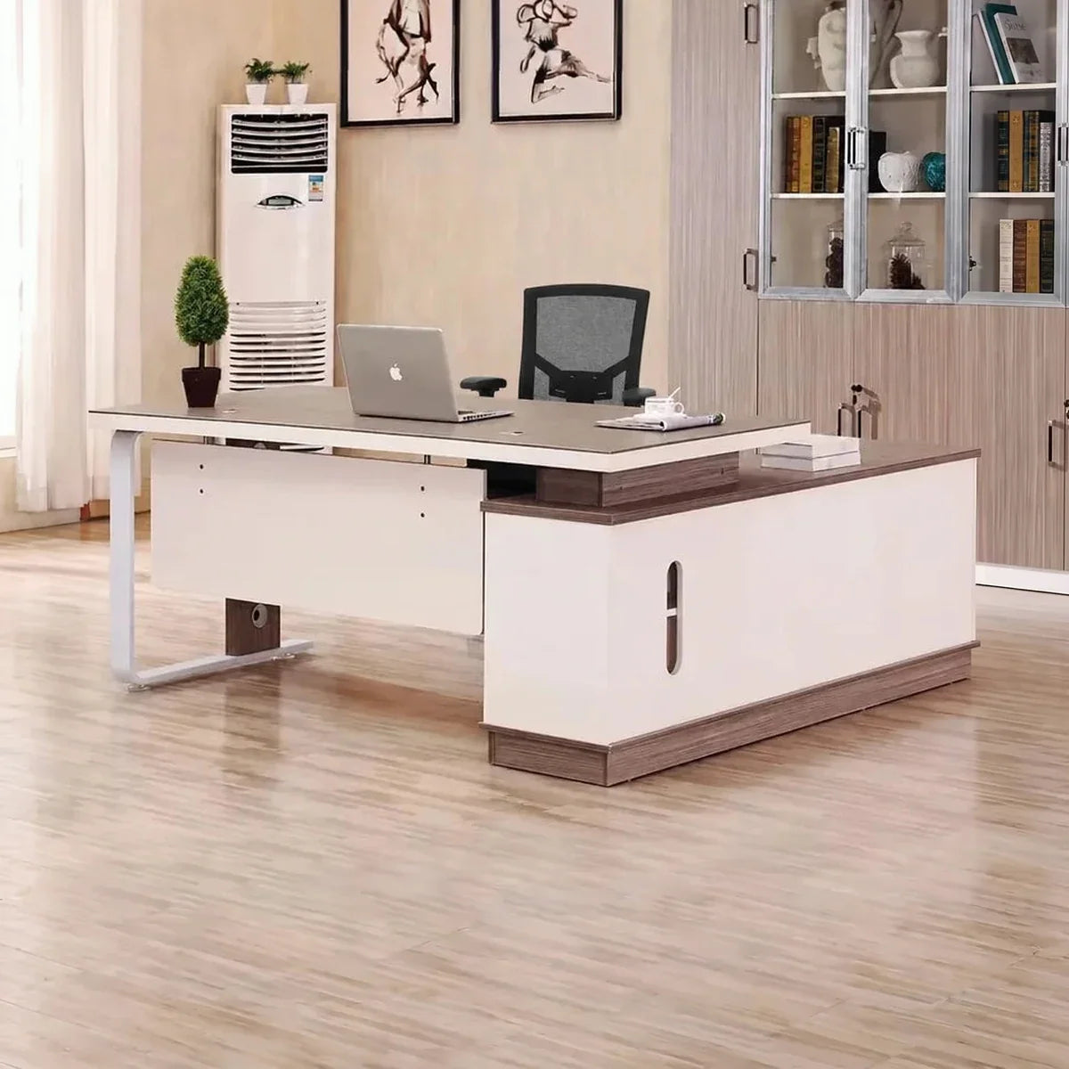 Halley · Modern L-Shaped Desk, photo 2 of 16