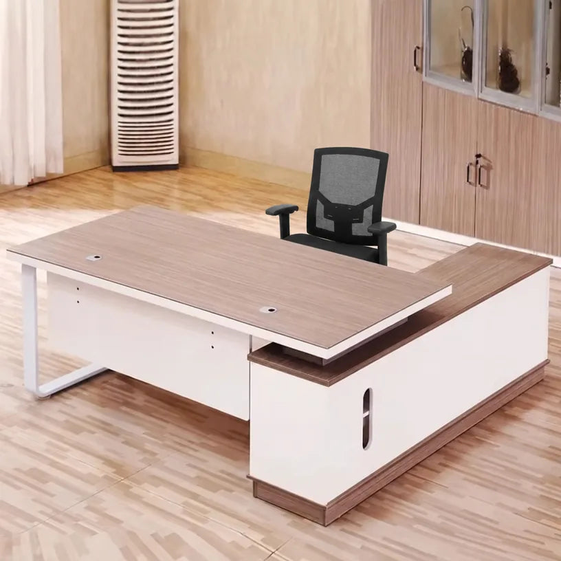 Halley · Modern L-Shaped Desk, photo 4 of 16