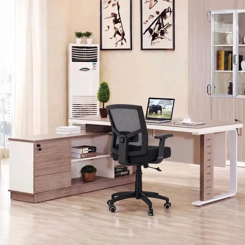 Halley · Modern L-Shaped Desk, photo 5 of 16