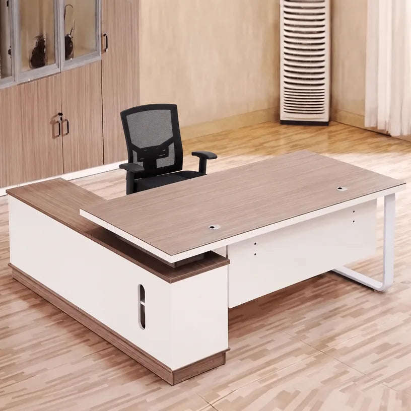 Halley · Modern L-Shaped Desk, photo 6 of 16