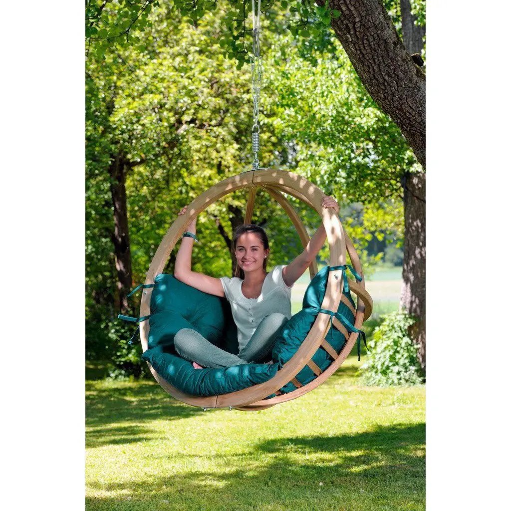 Amazonas Globo Single Green Hanging Chair by Outdoor-USA®