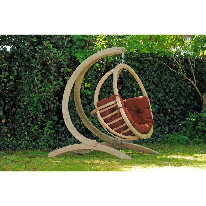 Amazonas Globo Single Terracotta Hanging Chair by Outdoor-USA®