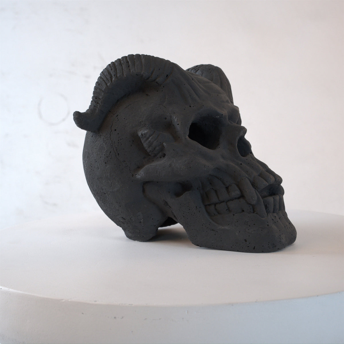 Hand-Forged Flame Skull for Fire Pits and Hearths, photo 10 of 12