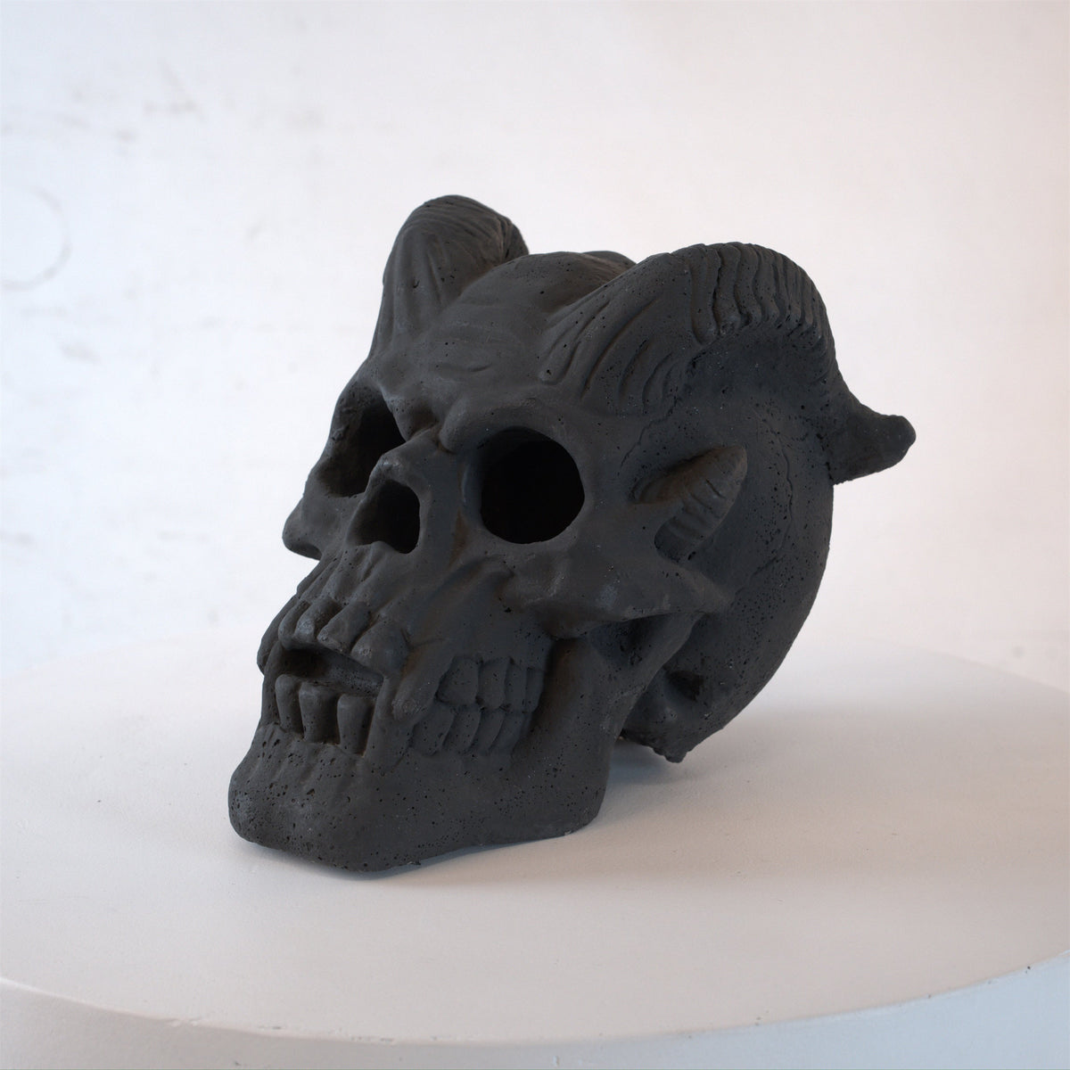 Hand-Forged Flame Skull for Fire Pits and Hearths, photo 2 of 12