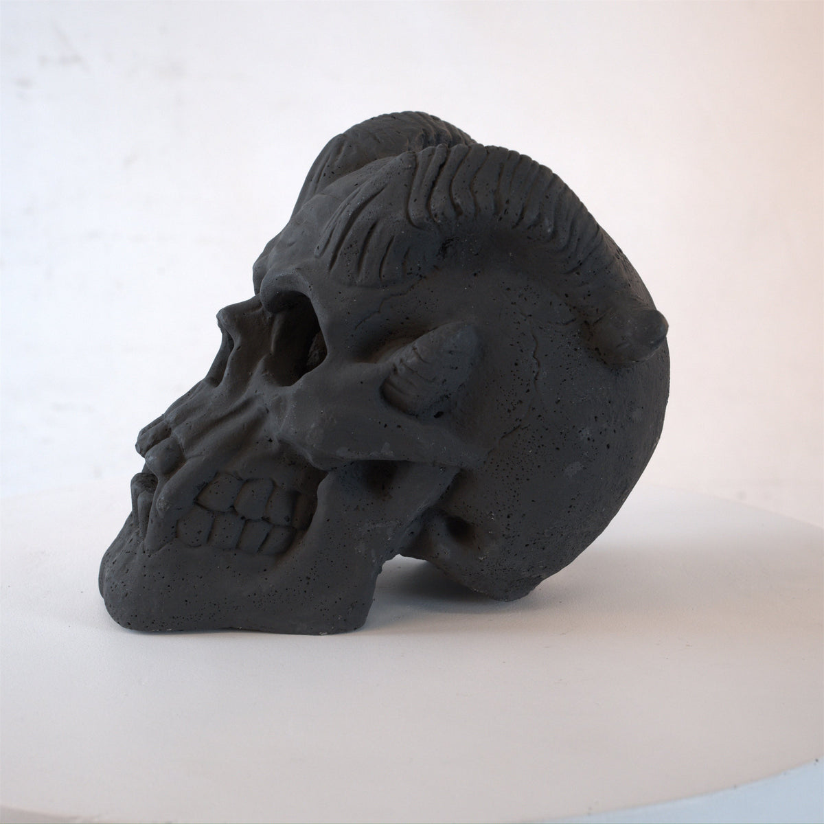 Hand-Forged Flame Skull for Fire Pits and Hearths, photo 4 of 12