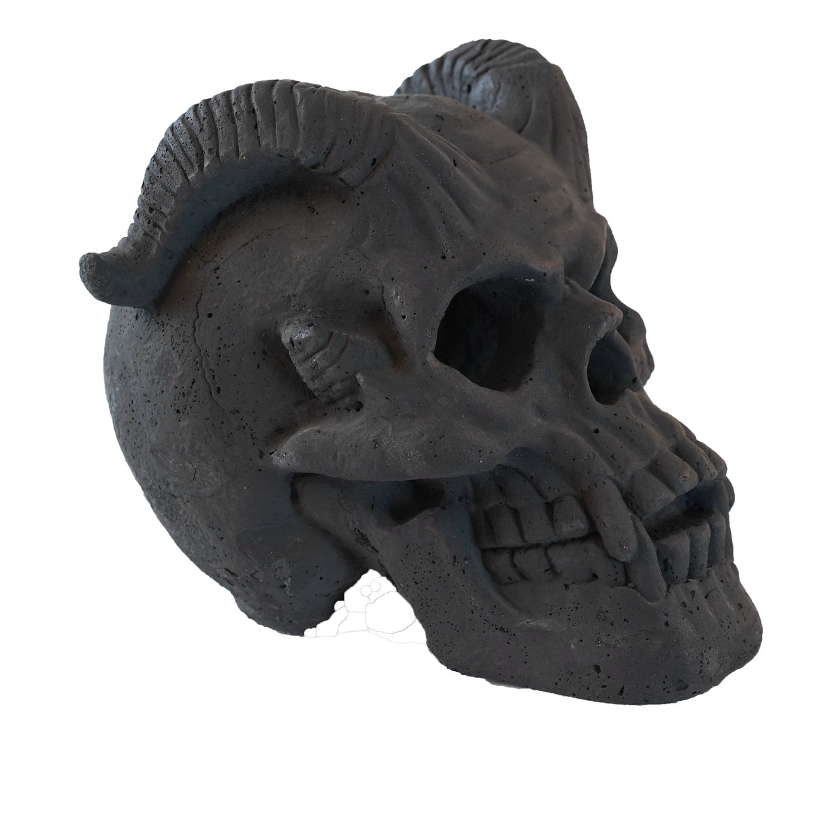 Hand-Forged Flame Skull for Fire Pits and Hearths, photo 6 of 12